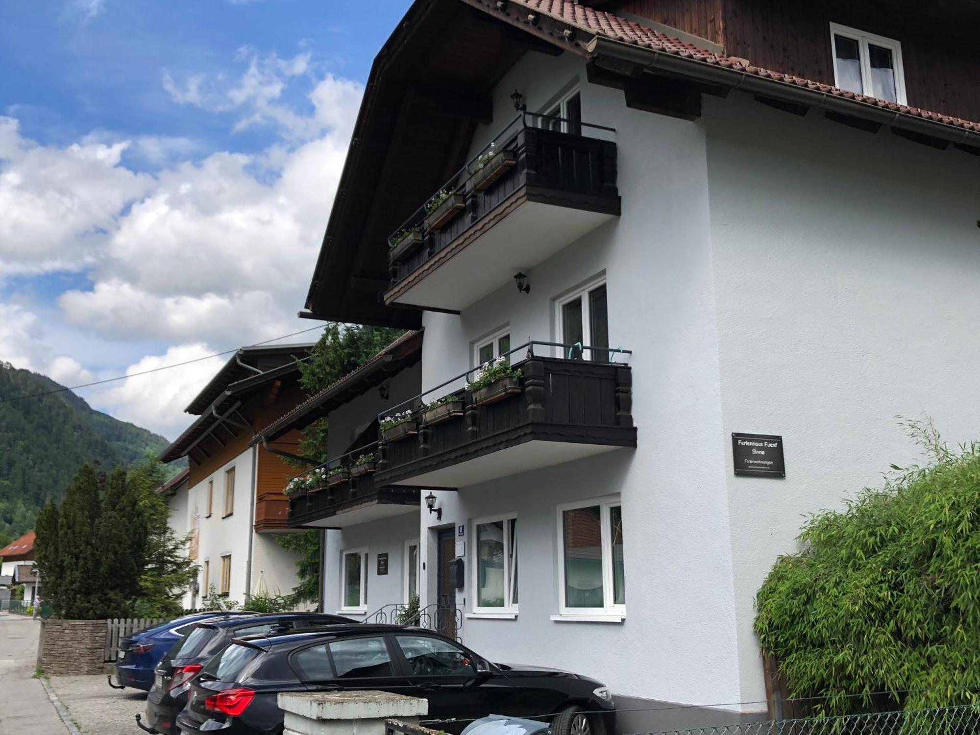 Appartement Zirbenduft Ferienhaus Fuenf Sinne โดบริอาค ภายนอก รูปภาพ